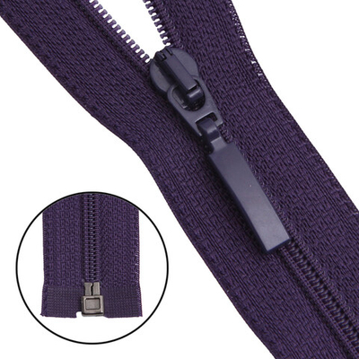 Молния спираль (витая) Arta Т5 (5 мм) 1 зам., разъем., 40 см, цв. 867 фиолетовый, уп.5 шт