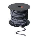 Тесьма пайетки, 6 мм, 73м (2 черный)