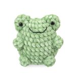 Набор для вязания игрушки Miadolla AMG-MN-0141, Лягушка (велюр), 8 см