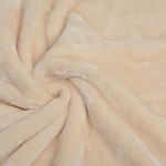 Мех трикотажный 220 г/м², шир.165см, цв.экрю, 20м /TOS/