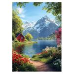 Пазл. Премиальная коллекция 1000 элементов, TOP-PZL-1000/08 Вдали от суеты, Фрея