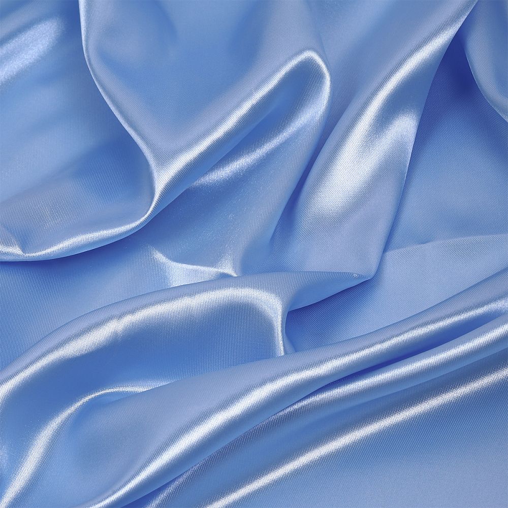 Атлас сатин 67 г/м², 150 см / 3 метра, AS.11 цв.голубой