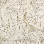 Ткань для пэчворка Peppy Век моды, рулон 112 см / 5 метров, ВМ-06 бежевый, Peppy