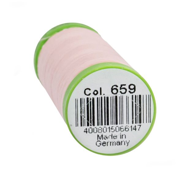 Нитки для тонких тканей Gutermann Extra Fine 150, 200м, 659 св.персиково-розовый, 5 катушек