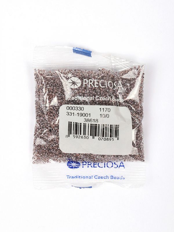 Бисер Preciosa 10/0 (2.3 мм), 50 г, CTC цв. 38618/331-19001