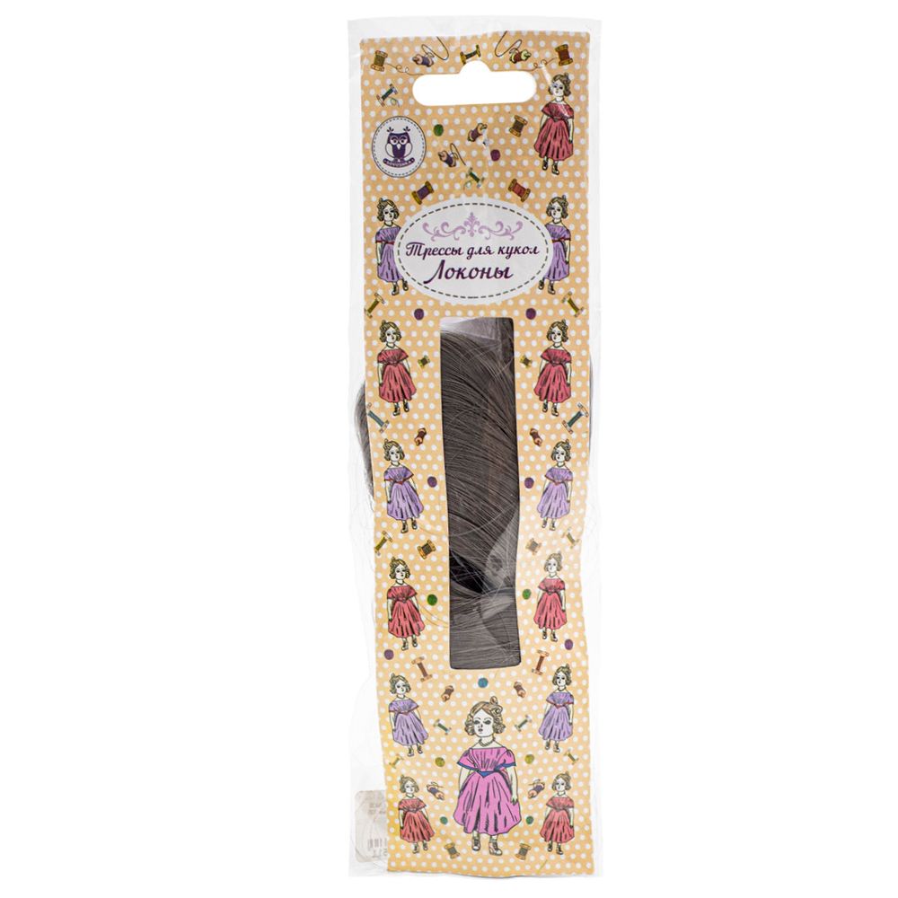 Трессы Элит локоны №38 171, длина 38см, ширина 100 см, 1шт, 26474