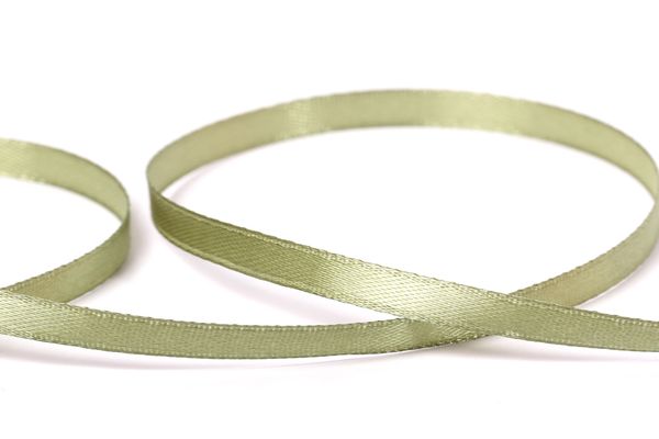 Лента атласная 1-сторонняя 6.0 мм / 33±2 метра, 055 болотный, Gamma