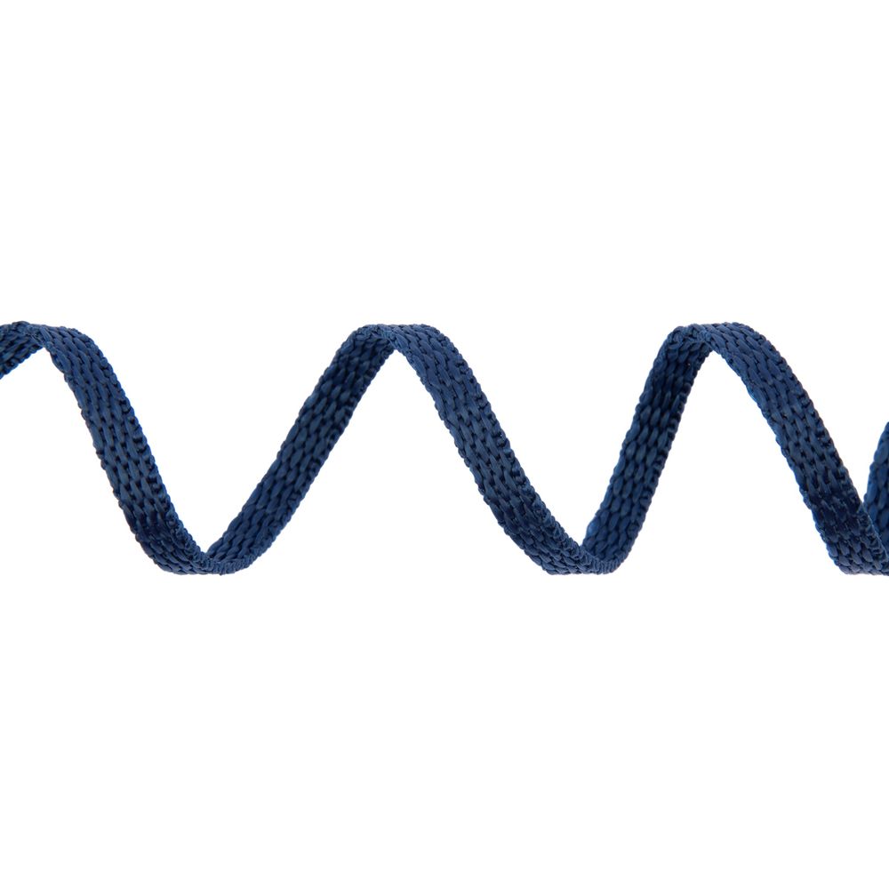 Стропа (ременная лента) 5 мм / 25 метров, толщ. 1.25 мм, [5.6 г/пог.м], 100% п/п, рис.9688, кобальт, Gamma С3857Г17