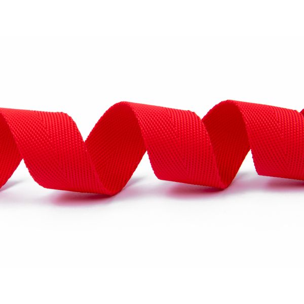 Стропа (ременная лента) 25 мм / 5х2.5 метра, фасовка, красный, 3816 (3074)