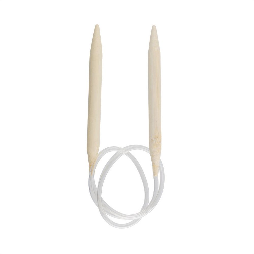 Спицы круговые бамбук ⌀9,0 мм, 80 см, Gamma BC1