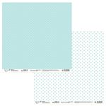 Бумага для скрапбукинга 190 гр/м², 30.5х30.5 см, 10 шт, 102 Крупные точки, Mr.Painter PSW-R