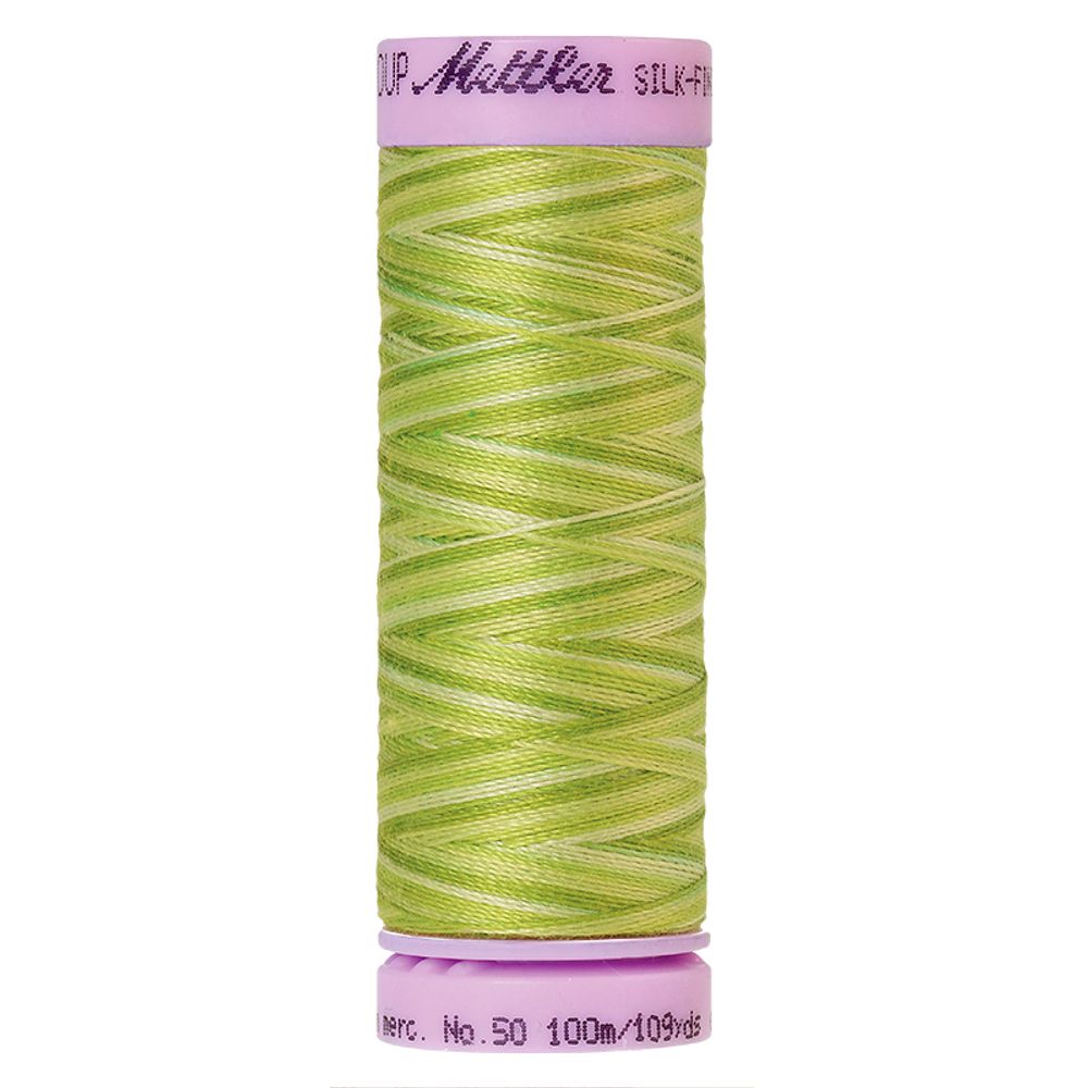 Нитки хлопковые отделочные Mettler Silk-Finish multi Cotton 50, 100 м, 9817, 5 катушек