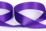 Лента атласная 1-сторонняя 25.0 мм / 33±2 метра, №502N(18-3640) сиреневый, Gamma