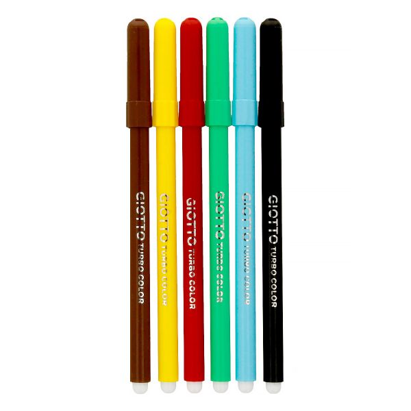 Набор фломастеров 6 цв, Turbocolor, Giotto F415000