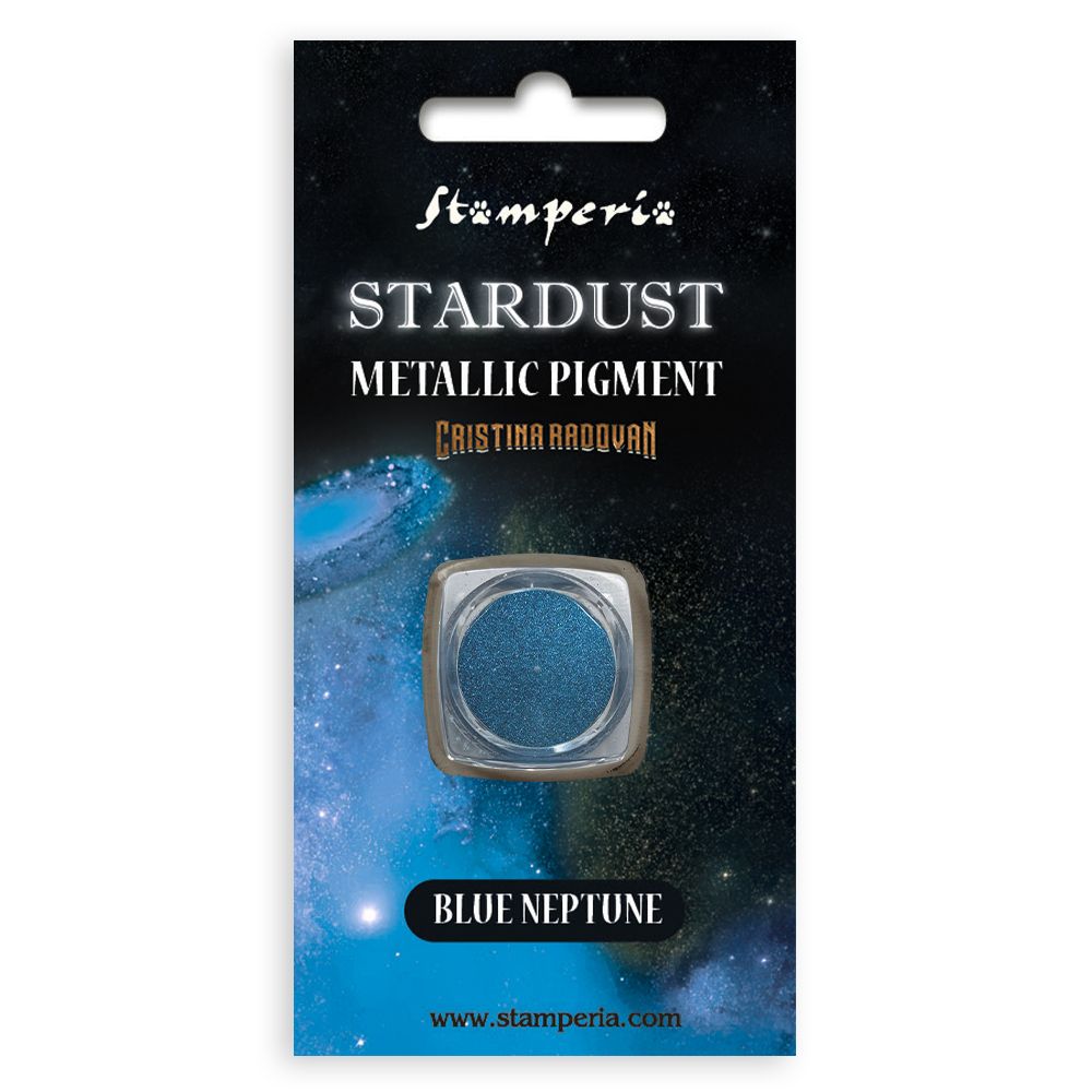 Красящий пигмент (порошок) Stamperia Stardust Pigment 5 г, голубой /TOS/