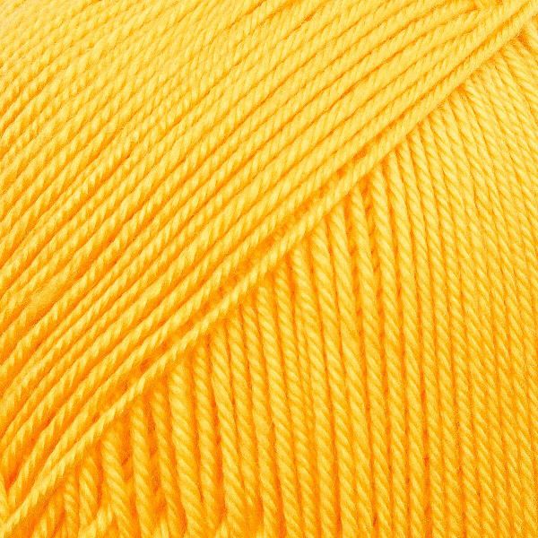 Пряжа Люблю вязать Зефир / уп.3 мот. по 100 г, 295 м, 340 желтый