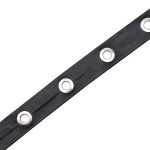 Лента отделочная кожзам с люверсами 20.0 мм / 41.148 метра, цв. черный, 3AR2860