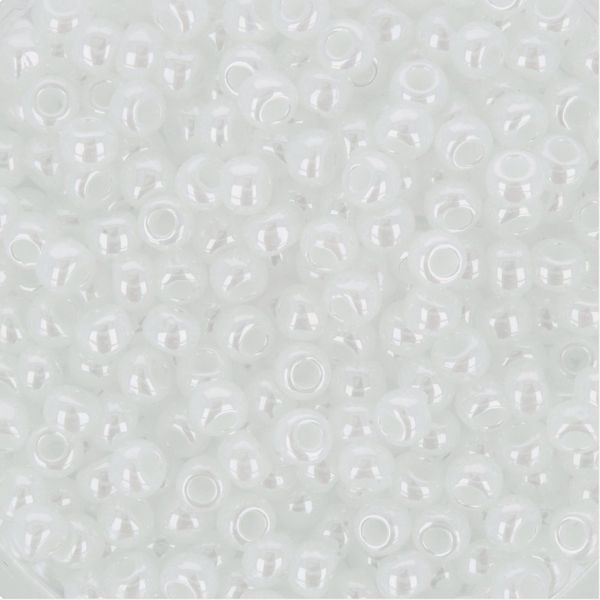 Бисер Toho 11/0 круглый (2.2 мм), 500 г, 0121 белоснежный/перл