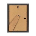 Рамка для картины (фото) пластик с оргстеклом 21х30 см, черный, Gamma ПРК-20