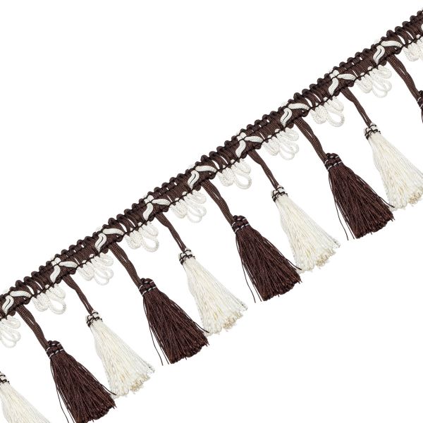 Бахрома отделочная 115.0 мм / 10 метров, с кистями, (200-122), 878