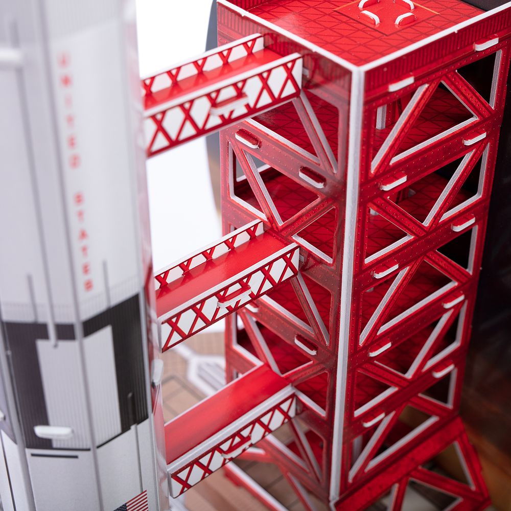 Пазл 3D, серия Космос 68 элемент, Ракета-носитель, Rezark SPH-03