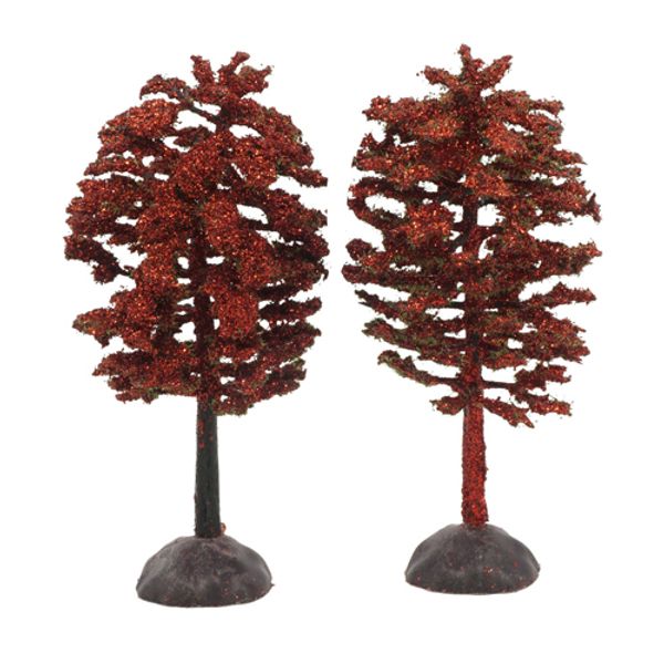 Миниатюра кукольная: Красное дерево, 14см, 2 шт