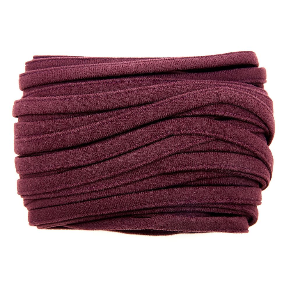 Лента тоннельная (чехол для косточек) 10х8 мм / 20 метров, Arta, 076 сливовое вино