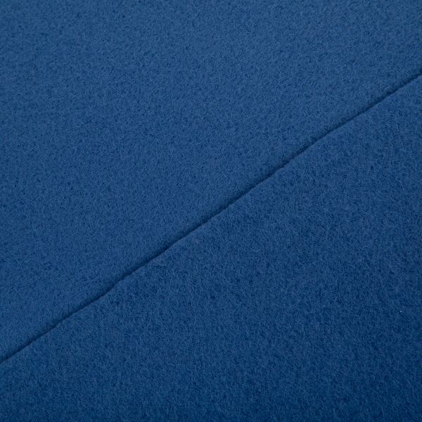 Флис 2-сторонний 280 г/м², 150х160±5 см, синий/blue, Gamma FG-005N