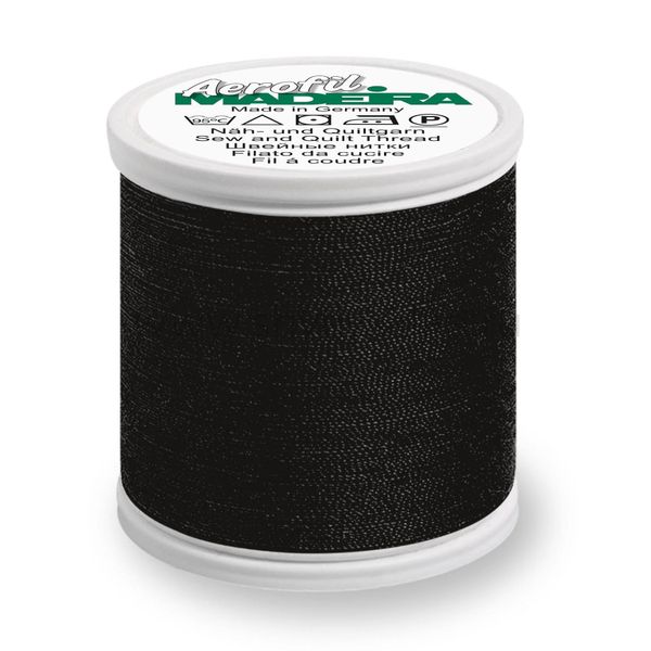 Нитки универсальные Madeira Aerofil №120, 400 м, цв. 8000, 9125, 5 катушек