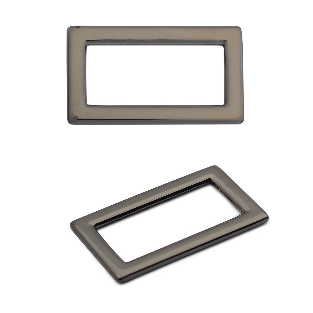 Рамка прямоугольная металл 25 мм, чер.никель ГР, 6931, 10 шт