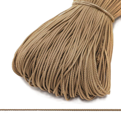 Шнур плетеный ⌀1.5 мм / 100 метров, 014 бежевый