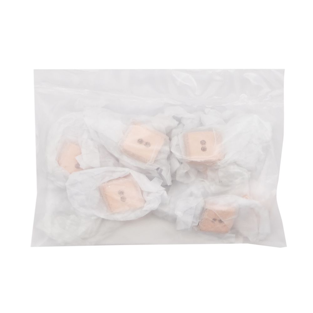 Наконечник пришивной 9 мм, кр.золото мет, 10 шт