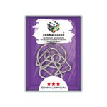 Головоломка металлическая, 1 шт, Сердце 3 элемента, Delfbrick DLM-40