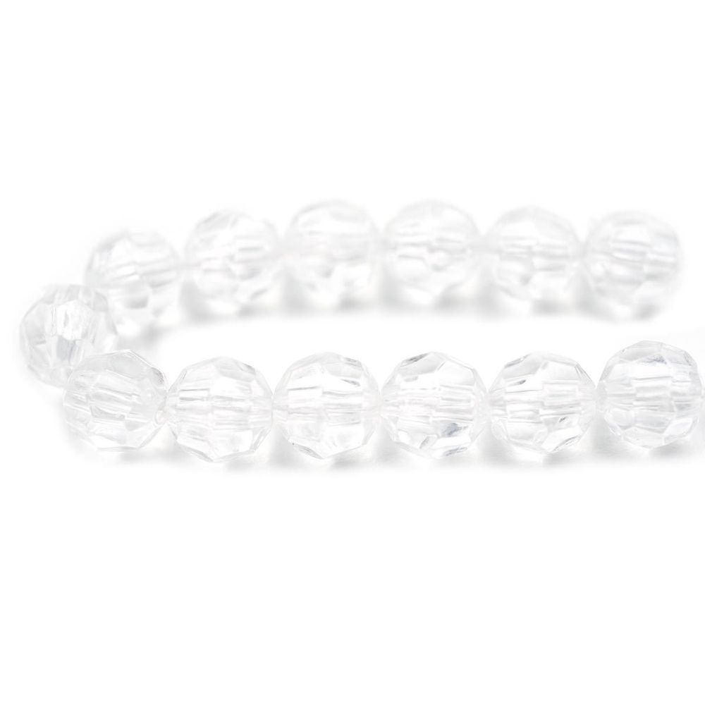 Бусины акрил ⌀8 мм, 25 г, Astra&Craft, 1