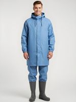 Оксфорд 200D PU1000 78 г/м², 150 см / 1 метр, ОКС.TBY200D.S066.1, S066 голубой