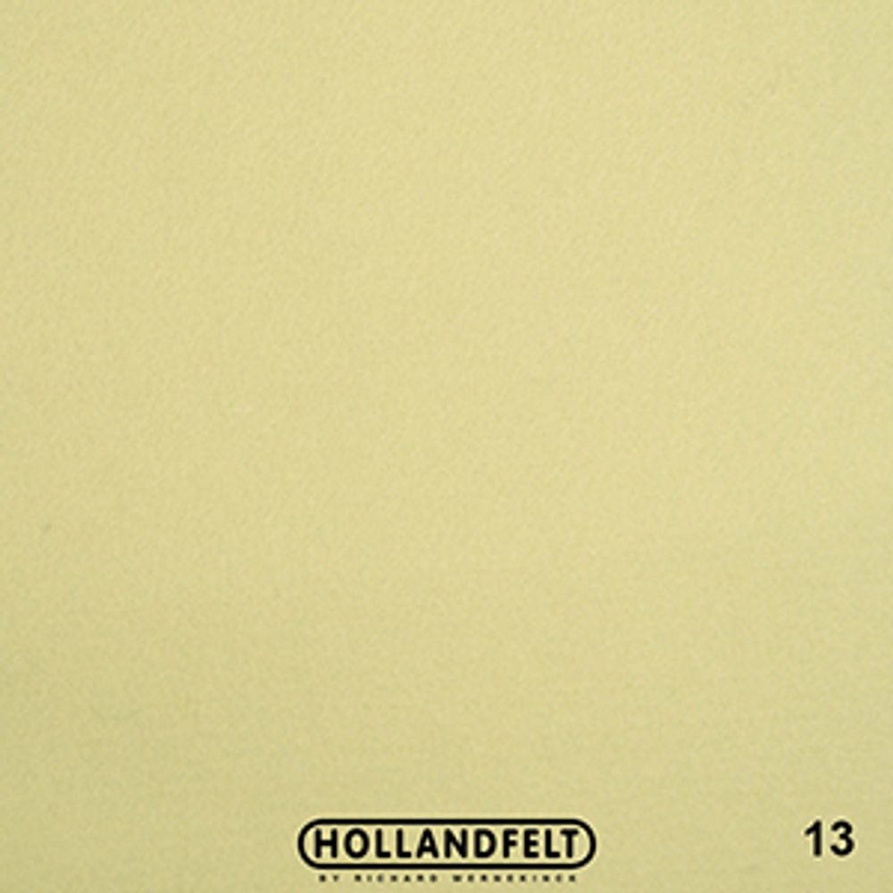 Войлок натуральный 20х30 см, толщ. 1 мм, Richard Wernekinck Wolgroothander, цв. 13, светло-бежевый