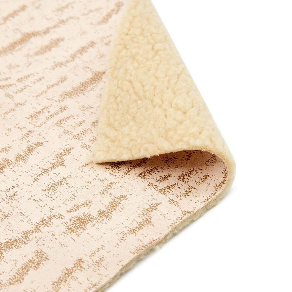 Искусственная дубленка 50х50см, Astra&Craft (пудра), SK-8371L/36