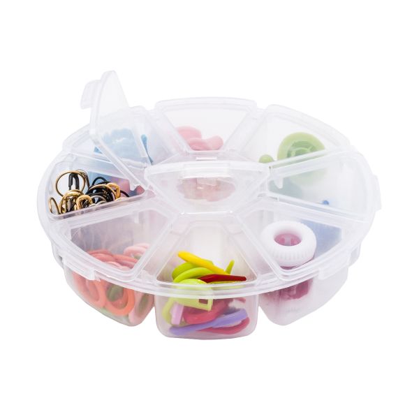 Набор аксессуаров для вязания в футляре, 89 шт, Hobby&Pro, 106