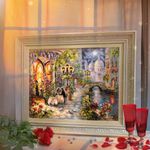 Набор для вышивания нитками Чудесная игла, Ночное рандеву, 40х32 см