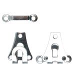 Крючки брючные (юбочные) пришивные 9 мм, с дугой, сталь серебристый, Prym