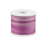 Лента (тесьма) шелковая 7.0 мм / 45.5±0.5 метров, M022 св.фиолетовый/фиолетовый, Gamma SRM-7