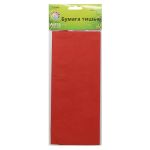 Бумага тишью Астра, 50х70см, 20гр/м² 5 шт в упак, 99-01 красный