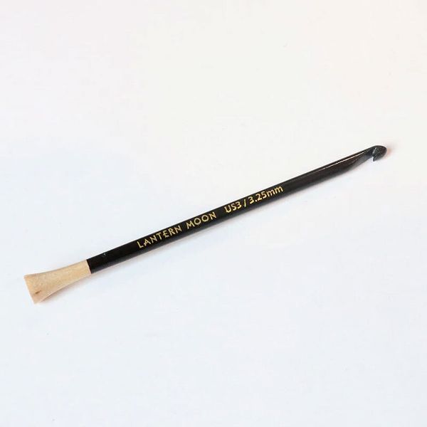 Крючок для ремонта Knit Pro Lantern Moon 3,25 мм / 7,5 см, эбеновое дерево, черный, 350621