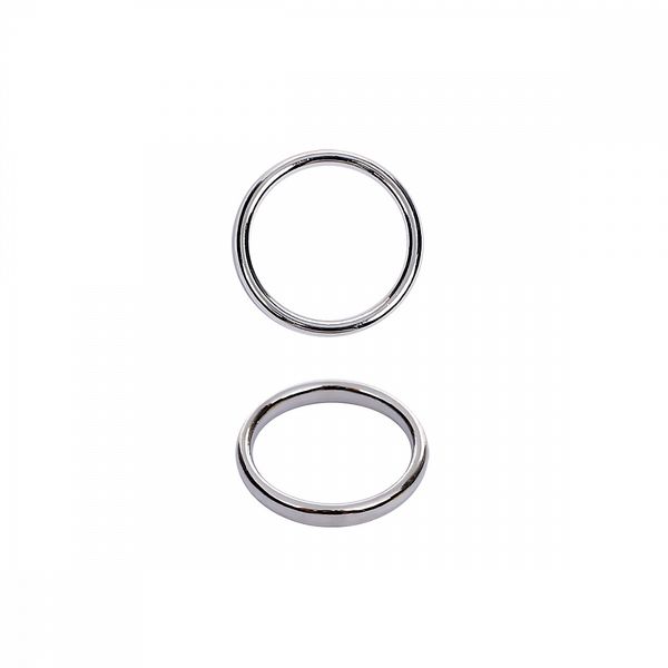 Кольца для бюстгальтера металл ⌀8.0 мм, 008 цв.никель, уп.100 шт