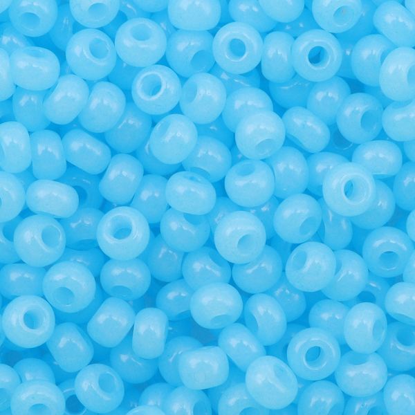 Бисер Preciosa алебастр окрашенный, круг.отв., 100 г (5х20 г), (02134)331-19001/10/0