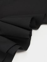 Ткань подкладочная (таффета) эластичная 62 г/м², 150 см / 30 метров, черный