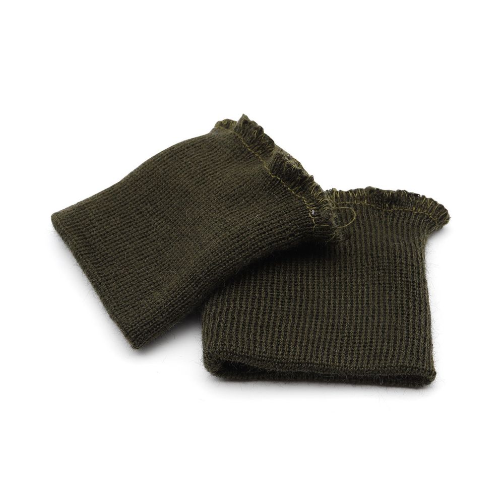Манжеты трикотажные 6.0х7.0 см, 1 пара, тонкие малые 14 кл, 1х1, 954 оливковый