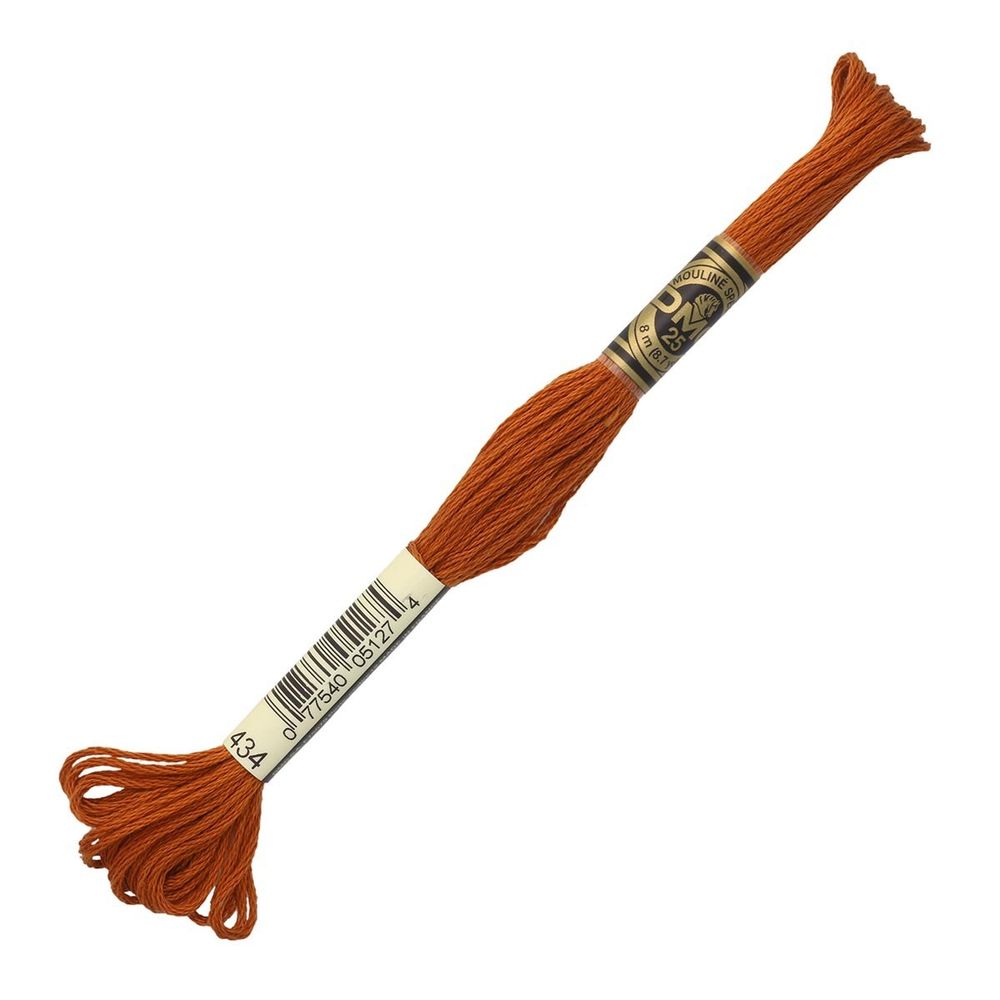 Мулине DMC 117 (434), 12 мотков по 8 метров