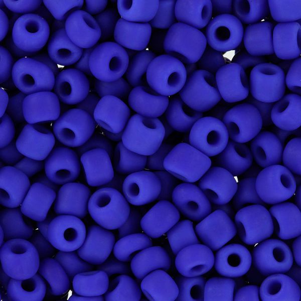 Бисер Zlatka 8/0 (2.9 мм), 100 г (10х10 г), №0048M т.синий, GR