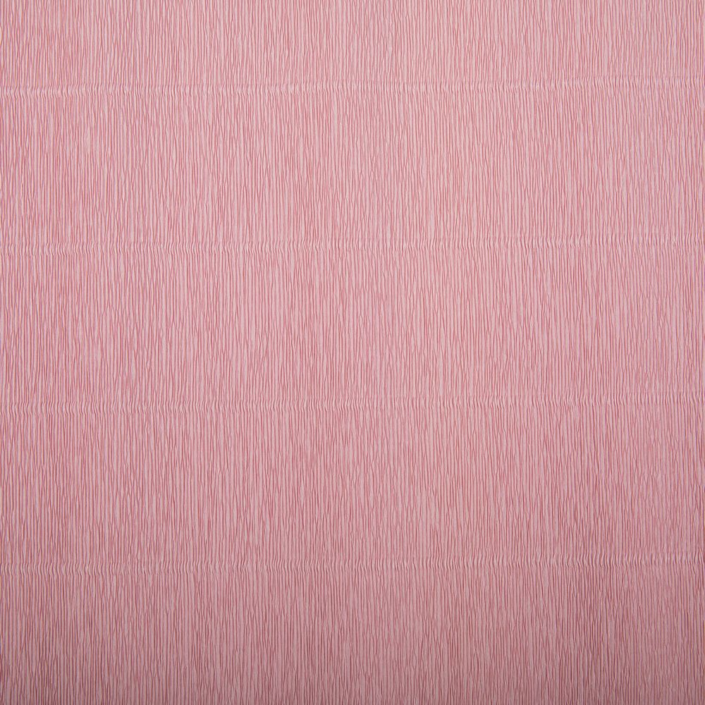 Бумага гофрированная (креповая) 180 г/м², 50 см / 2.5 метра, 17А3 розовый мел, Blumentag GOF-180